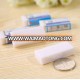 Professional office White Promotional eraser for school students Pencil customized rubber eraser